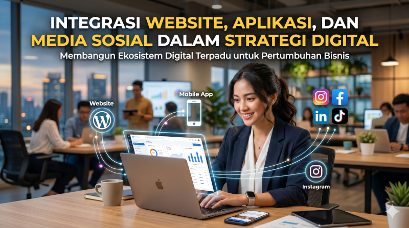 Integrasi Website, Aplikasi, dan Media Sosial dalam Strategi Digital