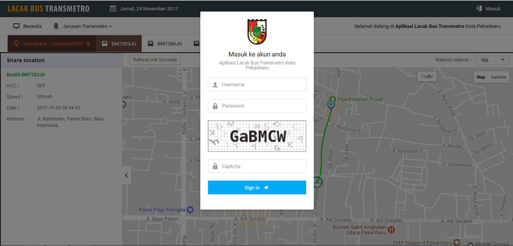 Login Administrator