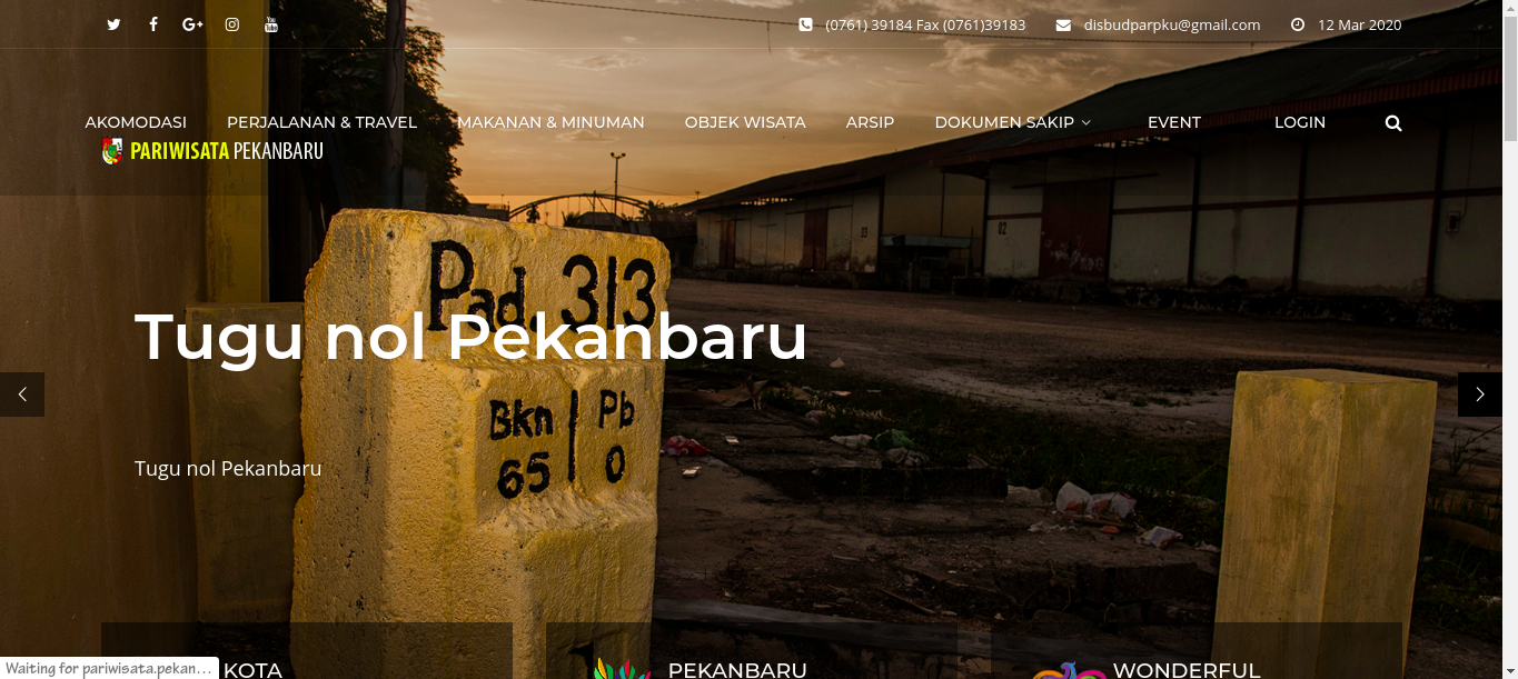 Dinas Kebudayaan dan Pariwisata Kota Pekanbaru