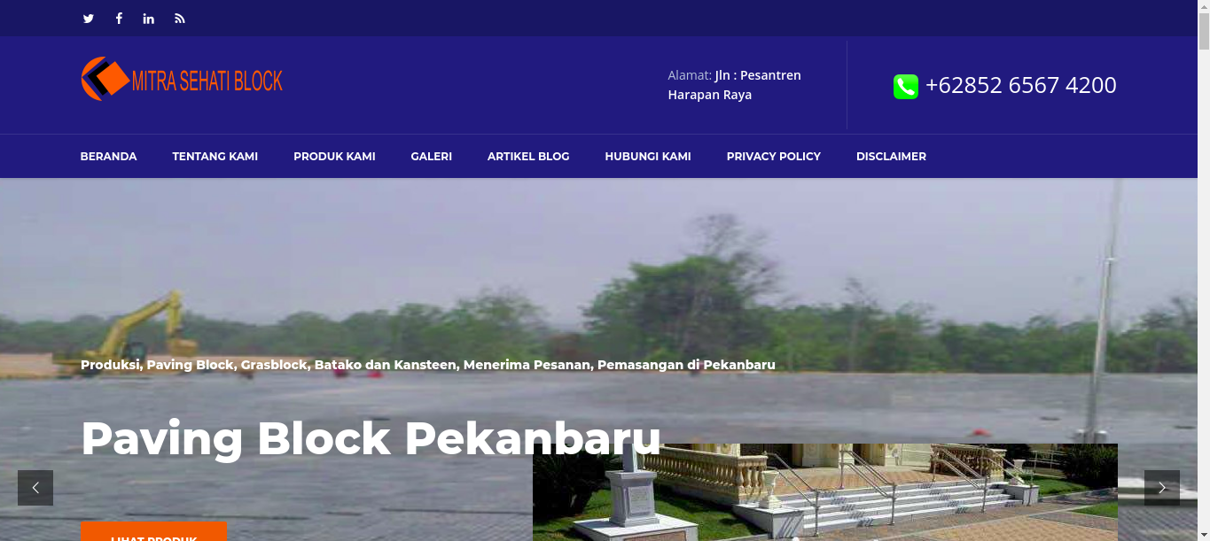 Mitra Sehati Block – Jasa Paving Block Pekanbaru