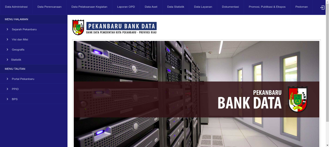 Bank Data Kota Pekanbaru
