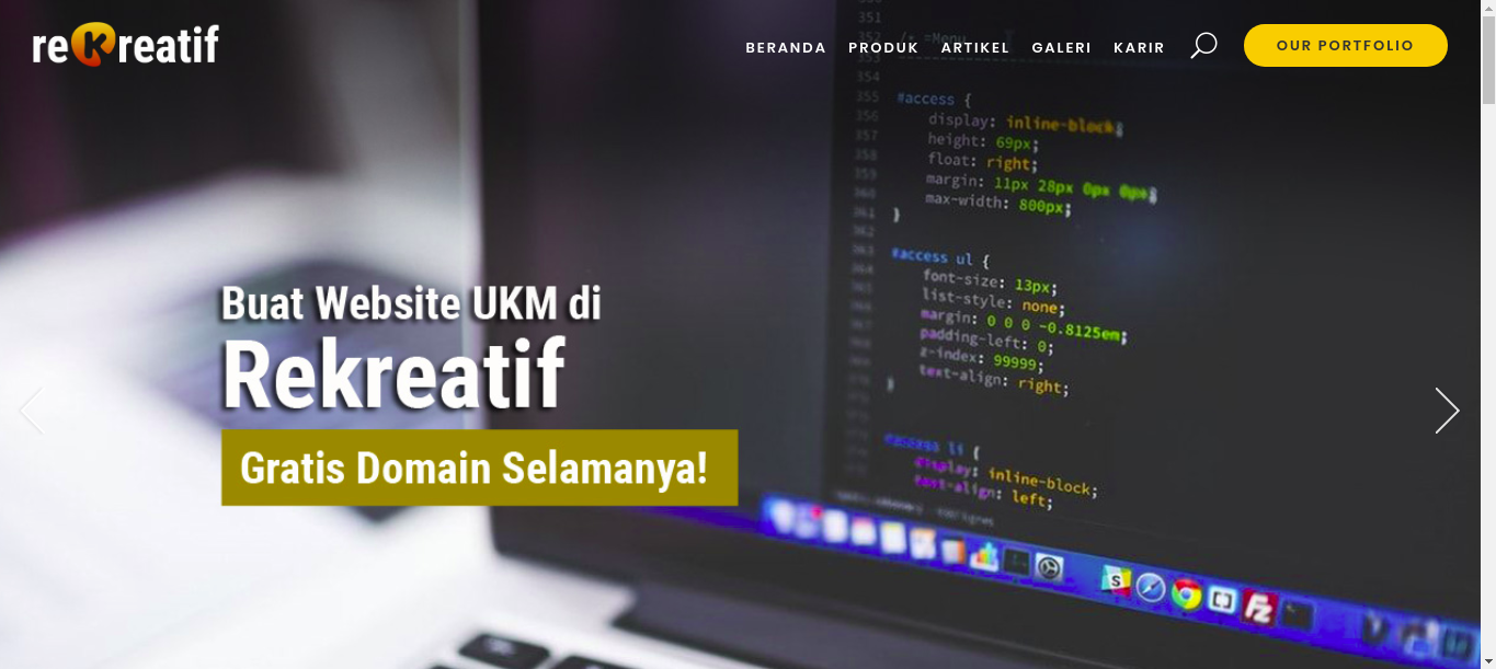 Rekreatif – Jasa Web dan Aplikasi Pekanbaru