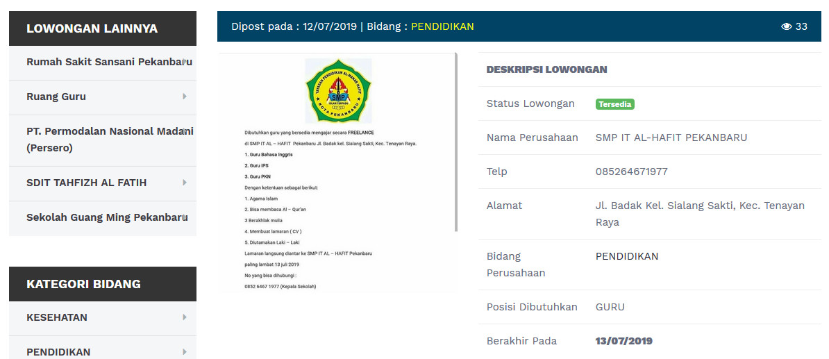 Gallery Sistem Informasi P2K2 dan Tracer Study UPP