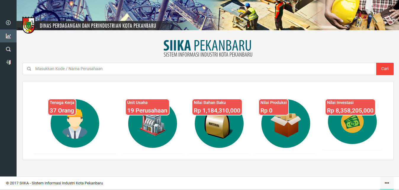 Gallery SIIKA – Sistem Informasi Industri Kota Pekanbaru